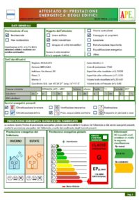 Certificazione energetica APE: cos’è e come si fa